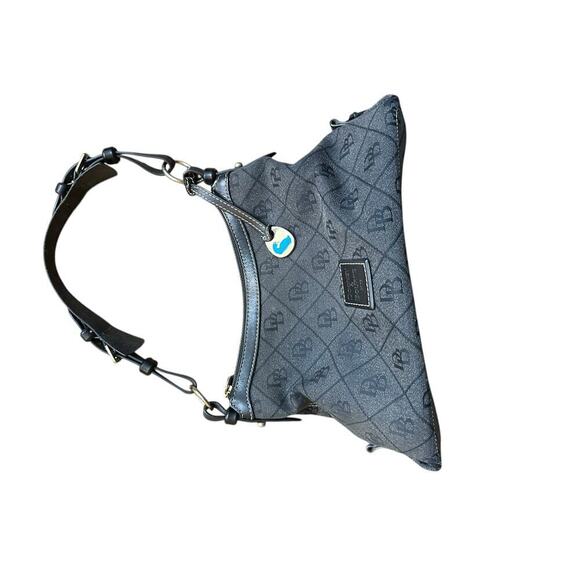 Dooney Bourke Women's Canvas Monogram Shoulder Bag Size - Picture 3 of 11